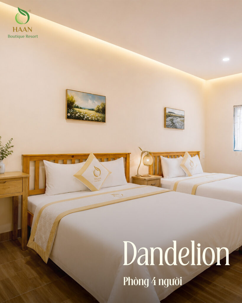 Phòng Dandelion tại HAAN Resort
